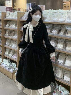 เดรสสาวอวบ มีไซส์ L-4XLอกเสื้อ 38-47 นิ้ว ใส่ได้ทั้งสาวหุ่นดีน่ารักจนถึงสาวอวบพลัสไซส์ จัดส่งฟรี! ทักแชทสั่งซื้อ