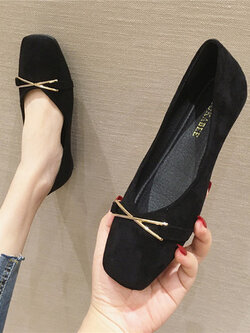 รองเท้าคัทชูผู้หญิง รองเท้าส้นแบนผู้หญิง