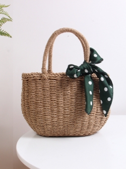 กระเป๋าสานเก๋ๆ กระเป๋าสานสวยๆน่ารัก กระเป๋าสานสไตล์เกาหลี น่ารักมากกก