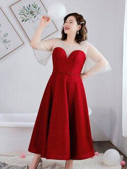 ชุดราตรีคนอ้วน ชุดราตรีไซส์ใหญ่ สาวอวบ ชุดราตรีสาวอวบ ชุดออกงานสาวอวบ ชุดออกงานคนอ้วน