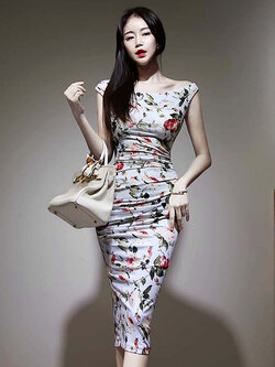 ชุดเดรสแฟชั่น เดรสเกาหลี BY Shacos Brand