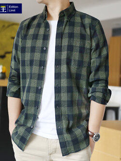 เสื้อเชิ้ตทํางานผู้ชาย แขนยาว