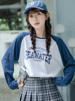 เสื้อผ้าวัยรุ่นเกาหลี เสื้อยืดวัยรุ่นผู้หญิง มีขนาด S M L XL