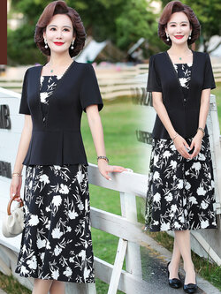 เสื้อผ้าคุณแม่วัย 60 เสื้อคนแก่ผู้หญิงวัย60