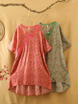 เสื้อลินิน เสื้อผ้าฝ้ายลินิน เสื้อเชิ้ตผ้าลินิน