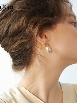 ตุ้มหู ต่างหู ต่างหูผู้หญิง By SuXin