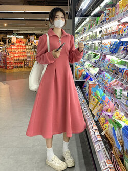 เดรสสาวอวบ มีไซส์ L-4XLอกเสื้อ 38-47 นิ้ว ใส่ได้ทั้งสาวหุ่นดีน่ารักจนถึงสาวอวบพลัสไซส์ จัดส่งฟรี! ทักแชทสั่งซื้อ