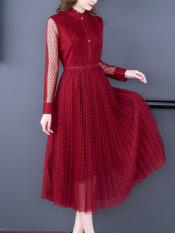 เดรสวัยผู้ใหญ่40-60ปี เดรสคุณแม่ ชุดเดรสทำงานวัยผู้ใหญ่ แบรนด์ MAMA DRESS