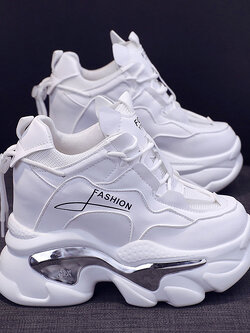 รองเท้าผ้าใบเสริมส้นสูง ไซต์35-39 สนใจทักแชท ฟรีค่าส่ง!