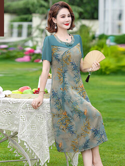 เสื้อผ้าคุณแม่วัย 60 เสื้อคนแก่ผู้หญิงวัย60