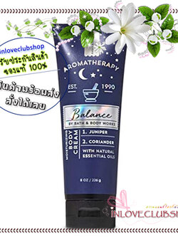 Bath & Body Works Aromatherapy / Body Cream 226 ml. (Balance - Juniper Coriander)