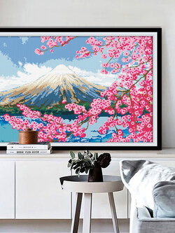 ชุดปักครอสติช รูปบ้าน สอบถามขนาดและสั่งซื้อได้ที่ LINE