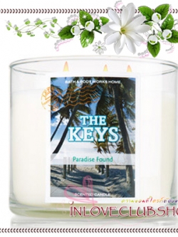 Bath & Body Works Slatkin & Co / Candle 14.5 oz. (The Keys) *Limited Edition