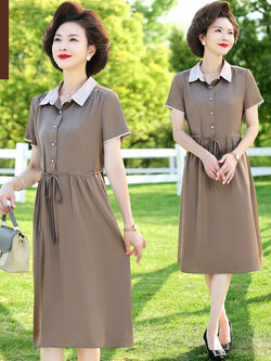 เสื้อผ้าคุณแม่วัย 60 เสื้อคนแก่ผู้หญิงวัย60