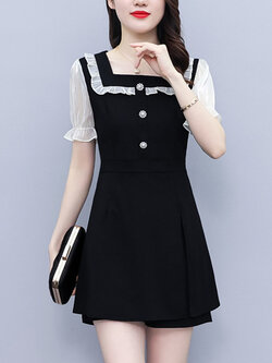 เดรสไซส์ใหญ่ ชุดเดรสสาวพลัสไซส์ เดรสเรียบหรู ไซส์ใหญ่ BY SHUYA