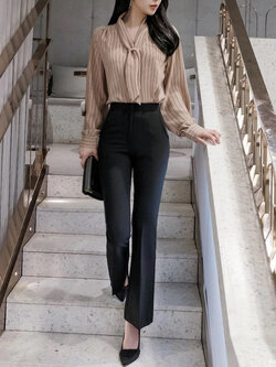 กางเกงลำลอง กางเกงทำงาน แฟชั่นสำหรับผู้หญิง