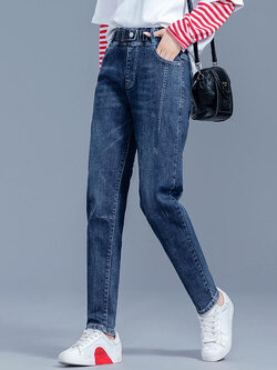 กางเกงยีนส์ กางเกงยีนส์ผู้หญิง กางเกงยีนส์แฟชั่น