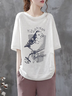 เสื้อยืดวินเทจ ฟรีไซส์อกเสื้อประมาณ 38-42