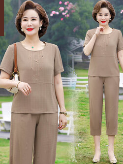 เสื้อผ้าคุณแม่วัย 60 เสื้อคนแก่ผู้หญิงวัย60