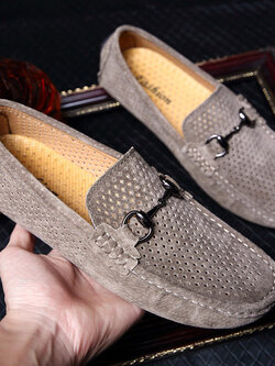 รองเท้าหนังผู้ชาย มีไซส์39-44 รองเท้าโลฟเฟอร์ชาย Slip-On Shoes