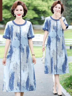 เสื้อผ้าคุณแม่วัย 60 เสื้อคนแก่ผู้หญิงวัย60