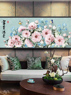 ชุดปักครอสติช ภาพทิวทัศน์ สอบถามขนาดและสั่งซื้อได้ที่ LINE