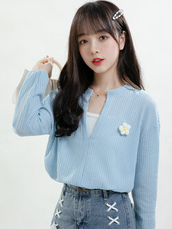 เสื้อผ้าวัยรุ่นเกาหลี เสื้อยืดวัยรุ่นผู้หญิง มีขนาด S M L XL