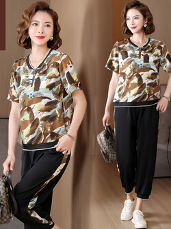 เสื้อผ้าคุณแม่วัย 60 เสื้อคนแก่ผู้หญิงวัย60