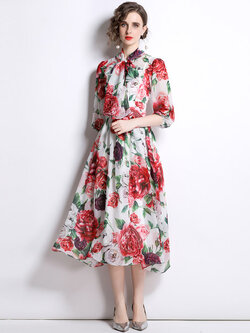 ชุดเดรสเรียบหรูดูแพง เดรสแบรนด์ DG Boutique