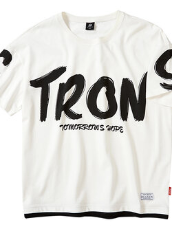 เสื้อยืดผู้ชายอ้วน S-5XL(อกเสื้อ39-51นิ้ว)