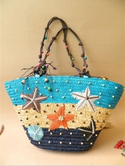 กระเป๋าสานเก๋ๆ กระเป๋าสานสวยๆน่ารัก กระเป๋าสานสไตล์เกาหลี น่ารักมากกก