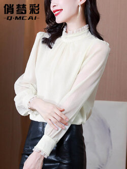 เสื้อเชิ้ต เสื้อเชิ้ตชีฟอง ลายสวยๆฟรีค่าส่ง