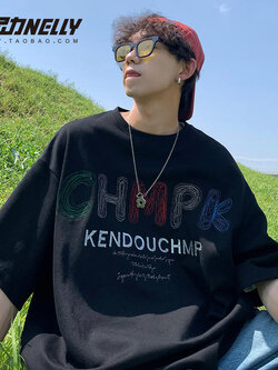 เสื้อยืดคอกลม ผู้ชาย เสื้อยืดผู้ชายเกาหลี เสื้อยืดเกาหลี แบรนด์ NELLY