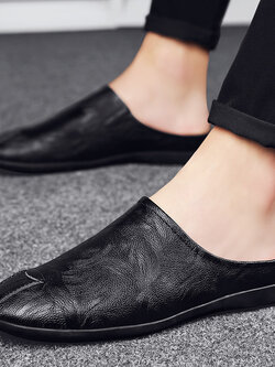 รองเท้าหนังผู้ชาย มีไซส์39-44 รองเท้าโลฟเฟอร์ชาย Slip-On Shoes