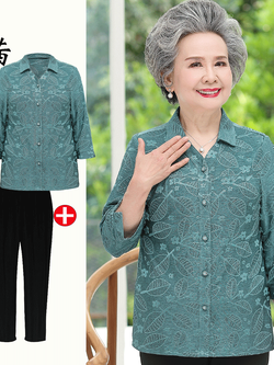 เสื้อคุณยาย เสื้อผู้วัยอายุ60-70ปี เสื้ออาม่า เสื้อผู้สูงอายุ