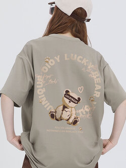 เสื้อผ้าวัยรุ่นเกาหลี เสื้อยืดวัยรุ่นผู้หญิง มีขนาด S M L XL