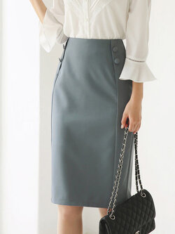 กระโปรงยาว กระโปรงยาวทรงเอ กระโปรงทำงาน