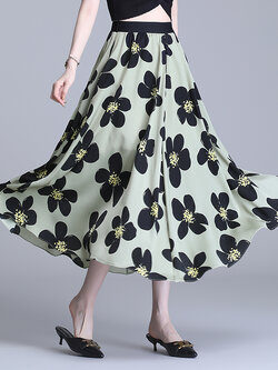 กระโปรงยาว กระโปรงยาวทรงเอ กระโปรงทำงาน