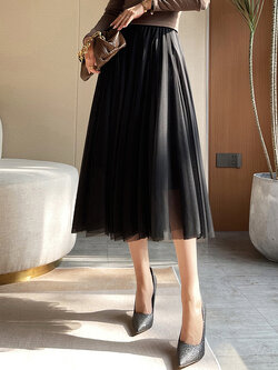 กระโปรงยาว กระโปรงยาวทรงเอ กระโปรงทำงาน