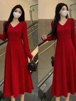 เดรสสาวอวบ มีไซส์ L-4XLอกเสื้อ 38-47 นิ้ว ใส่ได้ทั้งสาวหุ่นดีน่ารักจนถึงสาวอวบพลัสไซส์ จัดส่งฟรี! ทักแชทสั่งซื้อ