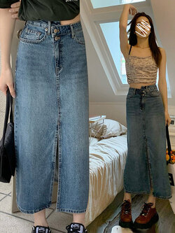 กระโปรงยาว กระโปรงยาวทรงเอ กระโปรงทำงาน