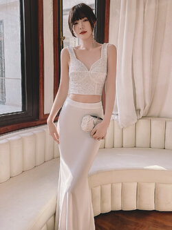 ชุดราตรี ชุดราตรีสวยหรู แบบ ทันสมัย Evening dress