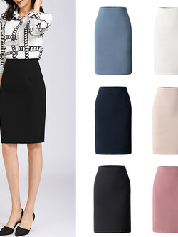 กระโปรงยาว กระโปรงยาวทรงเอ กระโปรงทำงาน