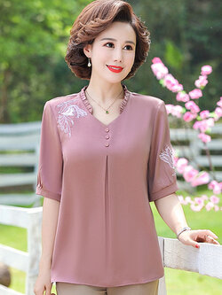 ขายเสื้อผ้าแฟชั่นสุภาพสตรีวัยผู้ใหญ่ เสื้อผู้สูงอายุ เสื้อผ้าแฟชั่นสุภาพสตรีวัยผู้ใหญ่ เสื้อผ้าวัยผู้ใหญ่ เสื้อสาววัย40 BY Qian Baina