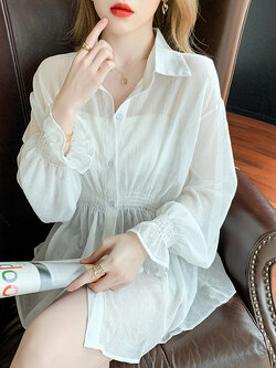 เสื้อเชิ้ตแขนยาววัยรุ่น ลายสวยๆ แบรนด์ YIL AN