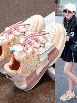 รองเท้าผ้าใบเด็ก รองเท้ากีฬาเด็ก รองเท้าผ้าใบเด็กแนวสปอร์ท