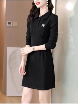 เดรสสีดำสุภาพ เรียบหรู ดูดี เหมาะกับทุกโอกาส | เดรสผู้หญิงแฟชั่นสุภาพ