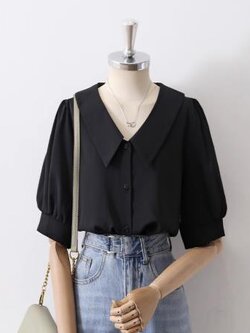 เสื้อสีดำสุภาพ เรียบหรู ดูดี เหมาะกับทุกโอกาส | เสื้อผู้หญิงสุภาพ