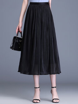 กระโปรงยาว กระโปรงยาวทรงเอ กระโปรงทำงาน