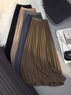 กระโปรงยาว กระโปรงยาวทรงเอ กระโปรงทำงาน